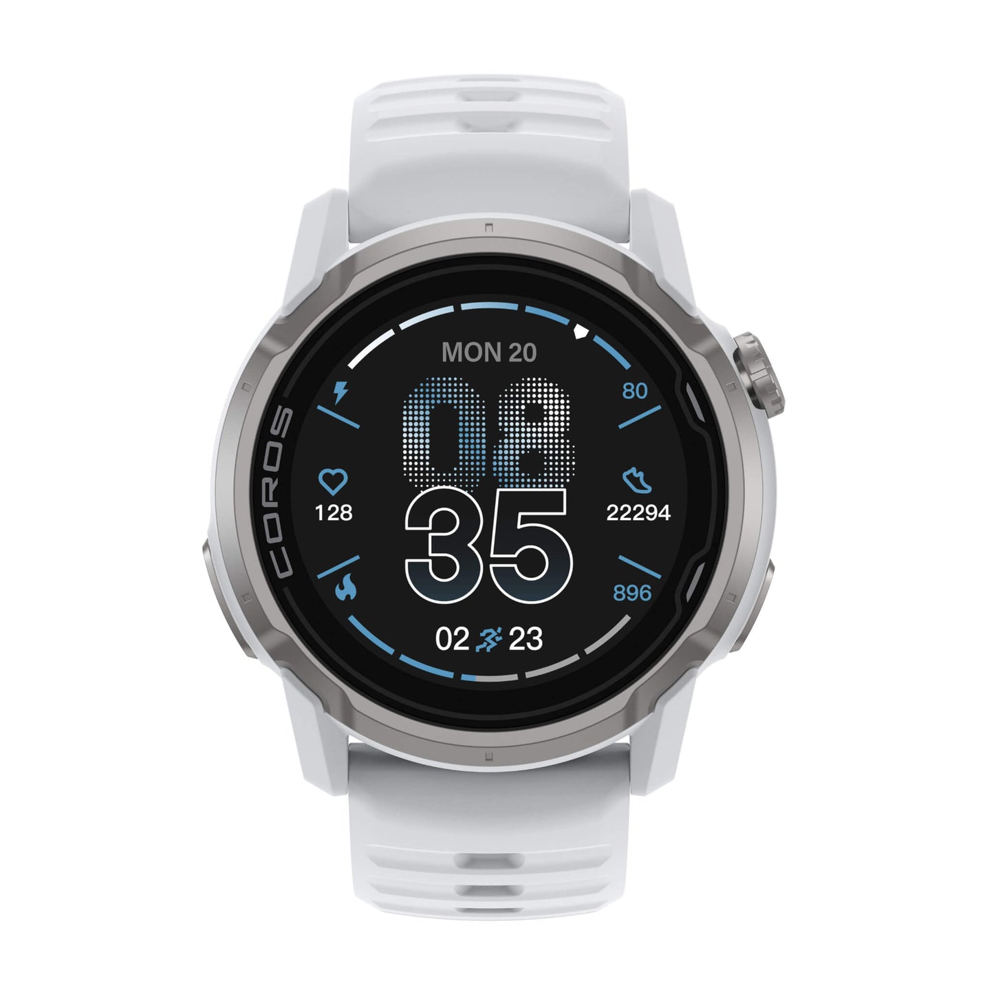 COROS APEX 4 - 46 mm - White Silicone