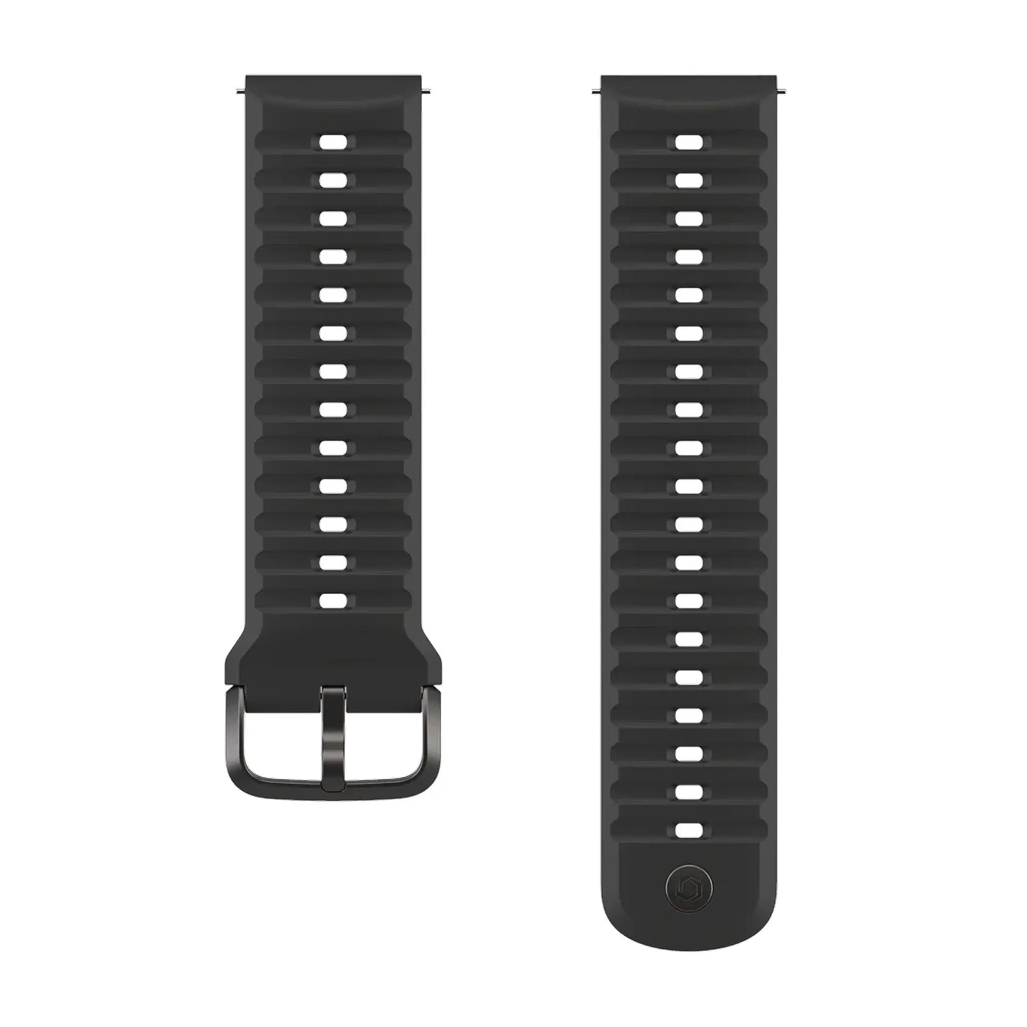 COROS 22mm silikonový remienok – Black