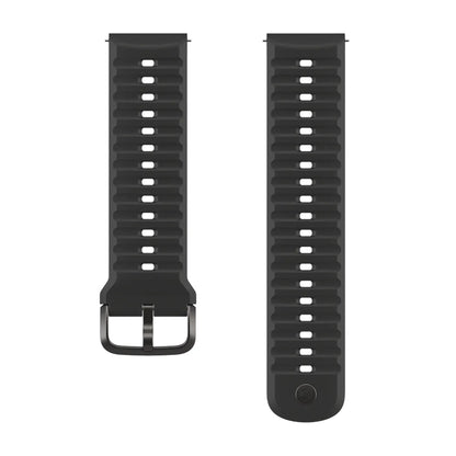 COROS 22mm silikonový remienok – Black