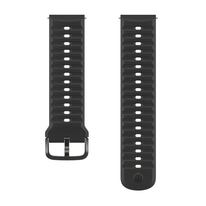COROS 22mm silikonový remienok – Black