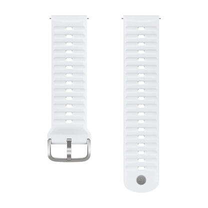 COROS 22mm silikonový remienok – White