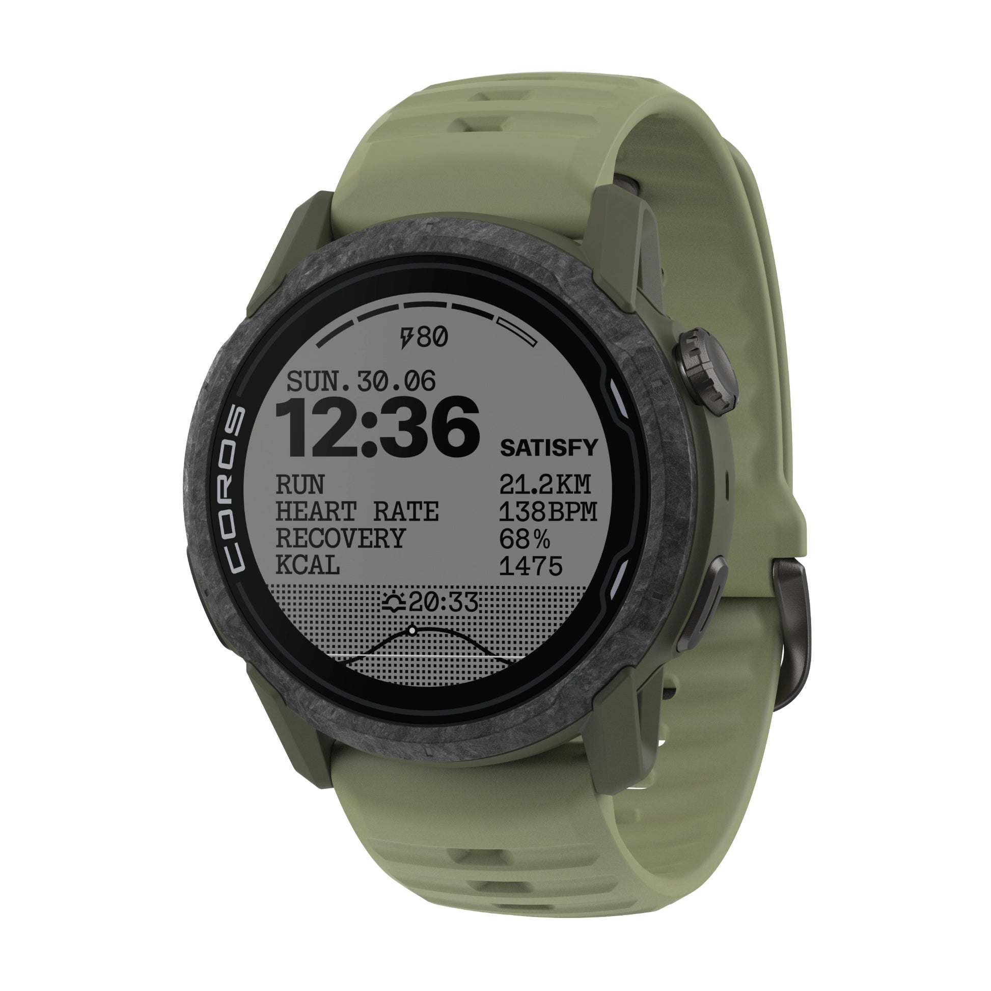 COROS APEX 4 46mm – SATISFY COROS – Burnt Olive