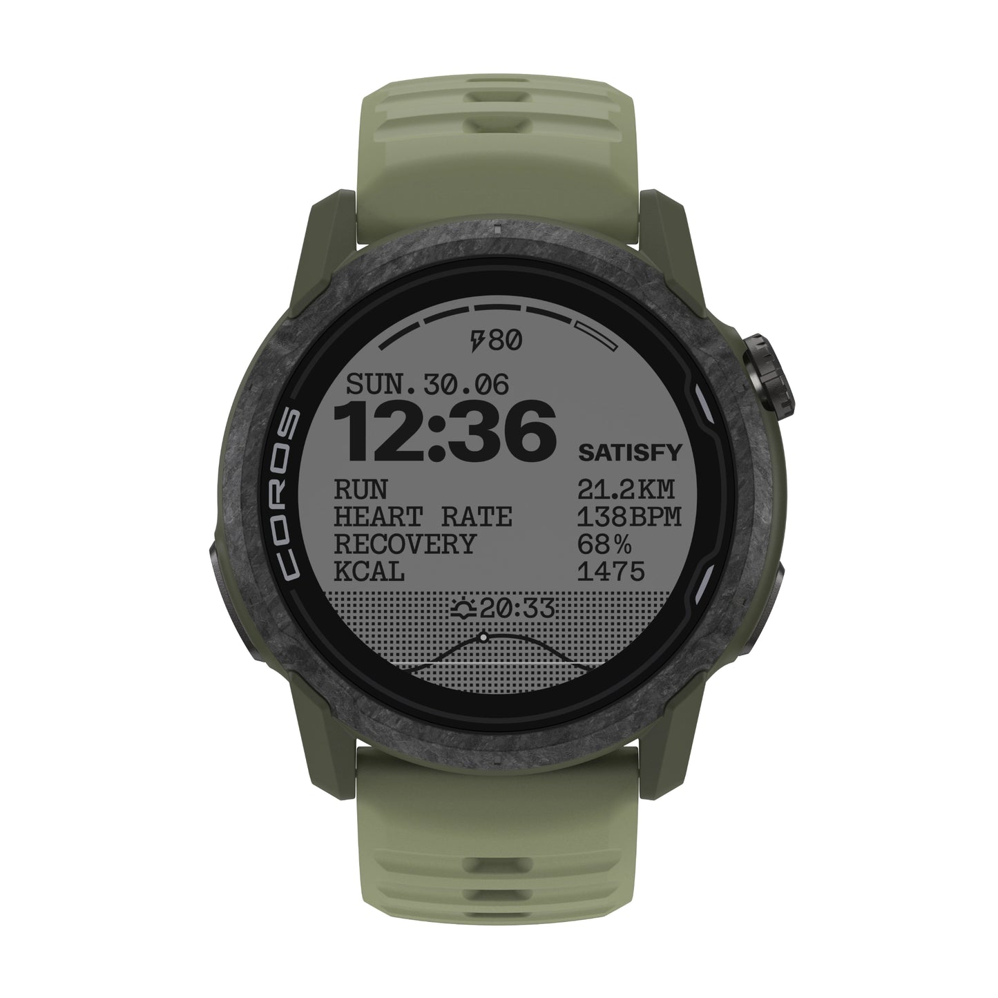 COROS APEX 4 46mm – SATISFY COROS – Burnt Olive