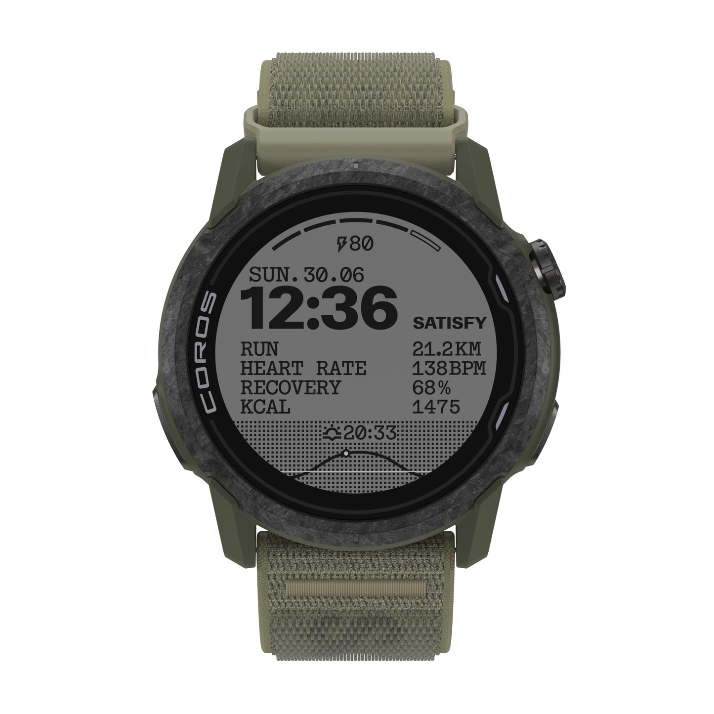 COROS APEX 4 46mm – SATISFY COROS – Burnt Olive