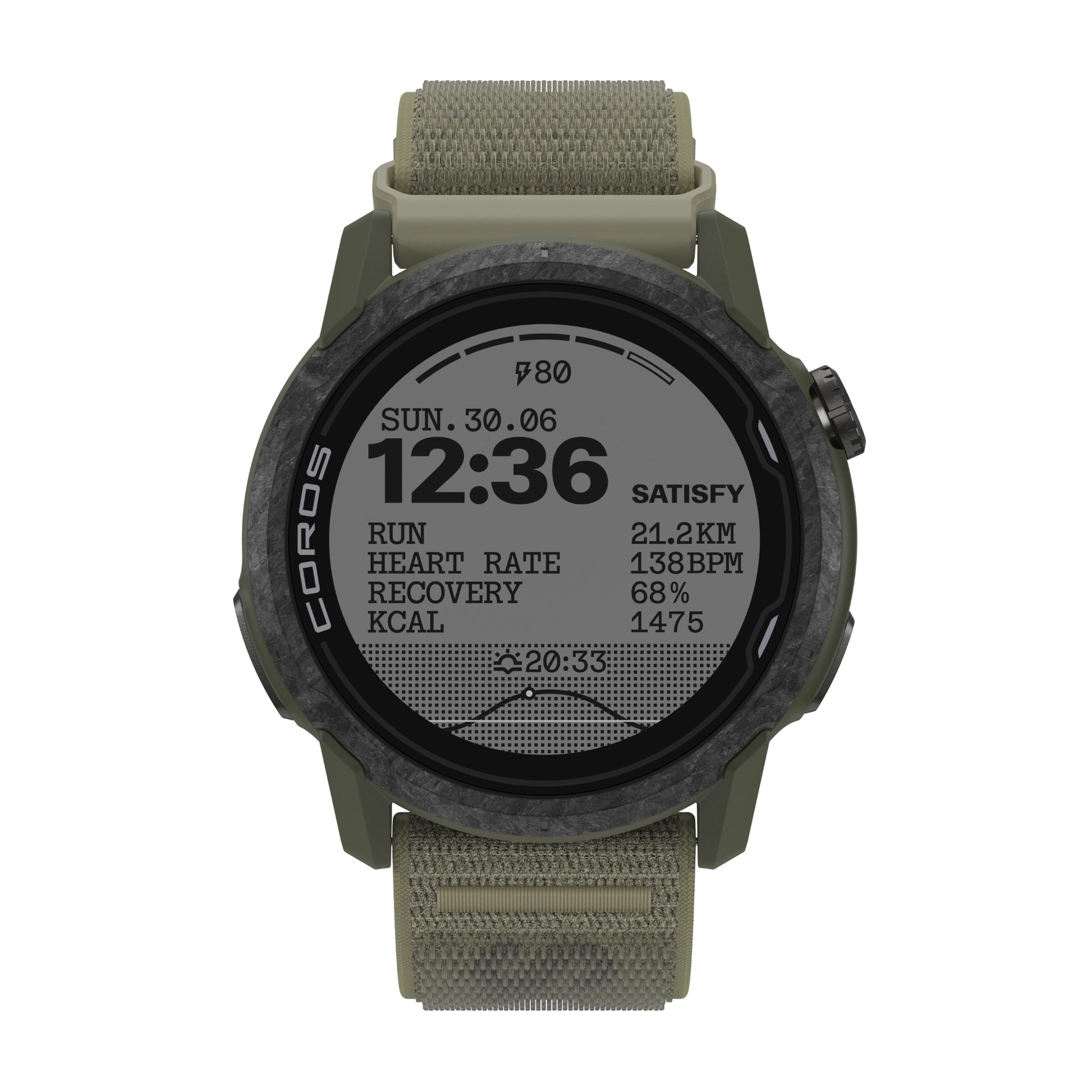 COROS APEX 4 46mm – SATISFY COROS – Burnt Olive